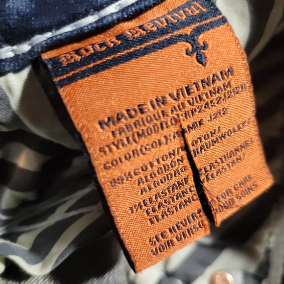 Rock Revival Men's ARMIE STRAIGHT Distressed Denim Jeans Sizes 28~44 Y2K - Picture 15 of 15